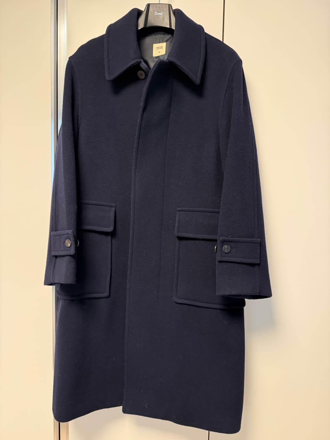 어나더오피스 에디터 발마칸코트 네이비 상품이미지1