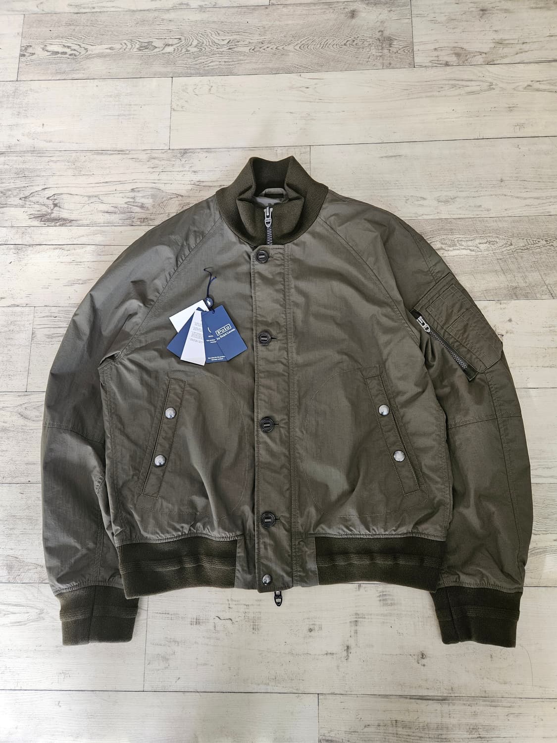 (L)폴로 랄프로렌 25fw 인슐레이트 보머자켓 올리브 상품이미지3