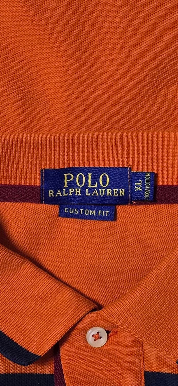 폴로 랄프로렌 스트라이프 빅포니 카라티 XL 상품이미지3