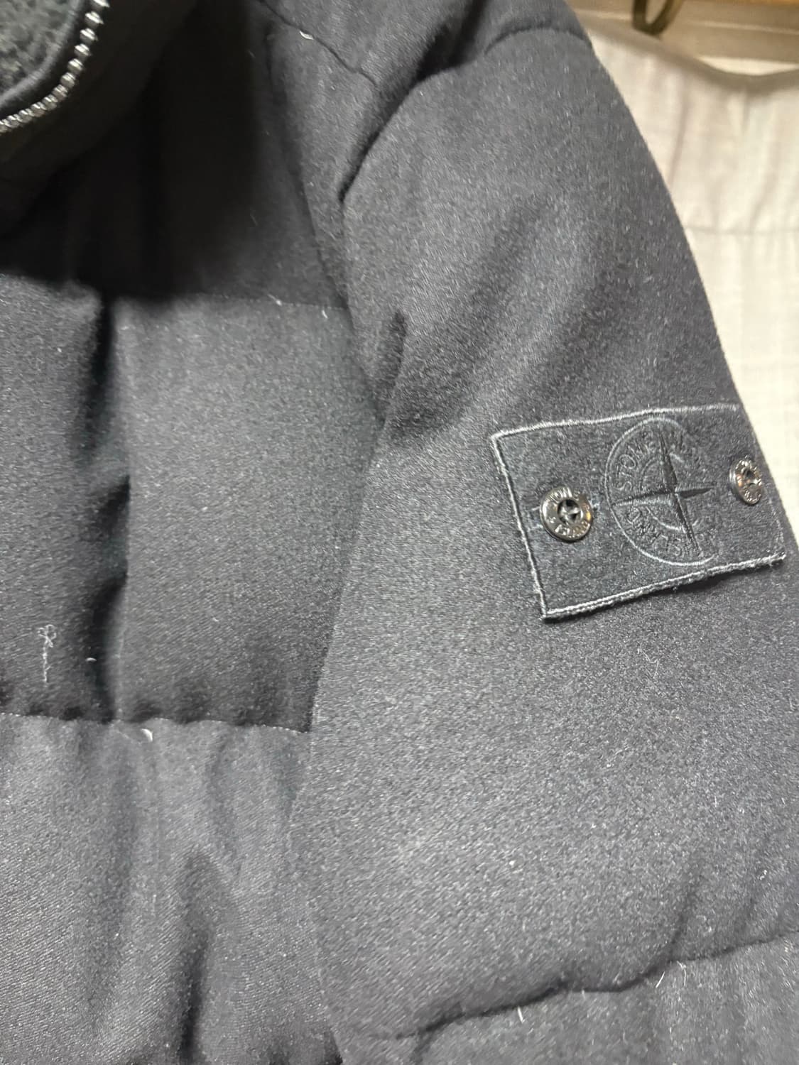 [XXL] 스톤아일랜드 무스탕 패딩 자켓 상품이미지2