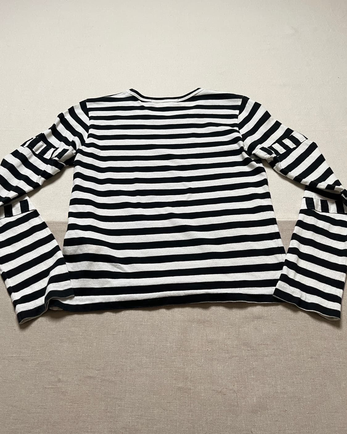 꼼데가르송 자유를 향한 시 스트라이프 티셔츠   상품이미지4