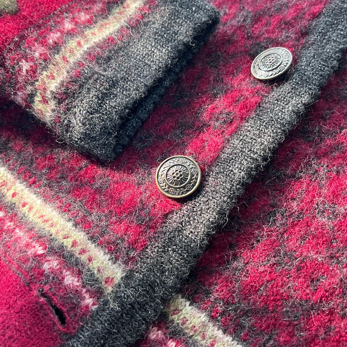 [S] 70s Tally-Ho 울 가디건 상품이미지8