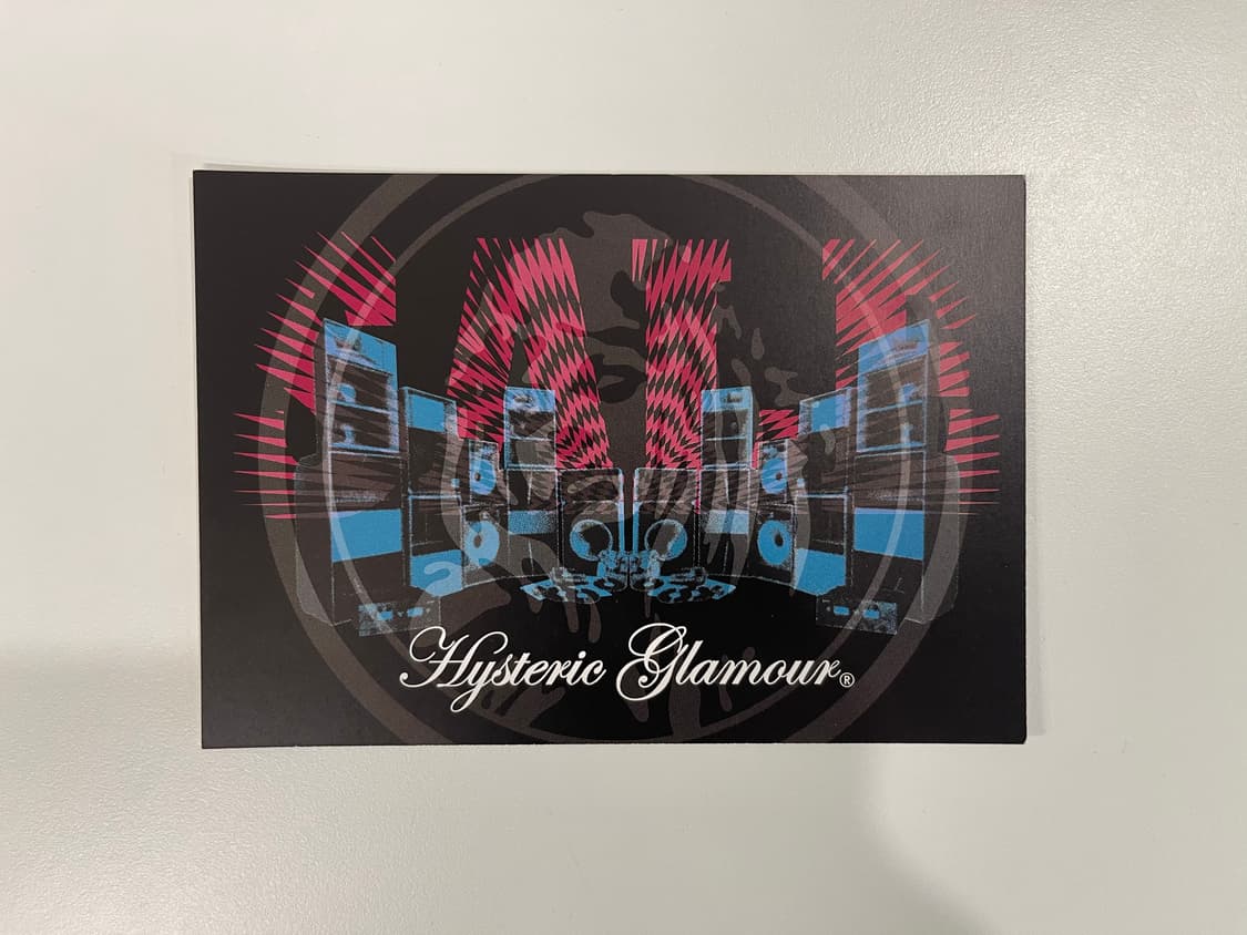 히스테릭글래머 한정판 아트 포토 1번 실버 AD2006 상품이미지2