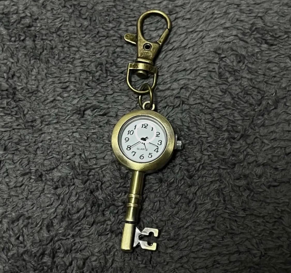 [새상품] 열쇠시계키링 열쇠고리 빈티지 상품이미지3