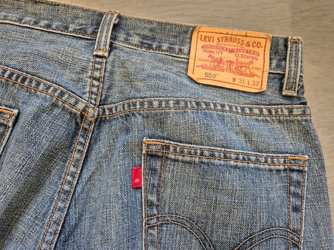 00s 리바이스 559 릴렉스드핏 데님 팬츠 상품이미지4