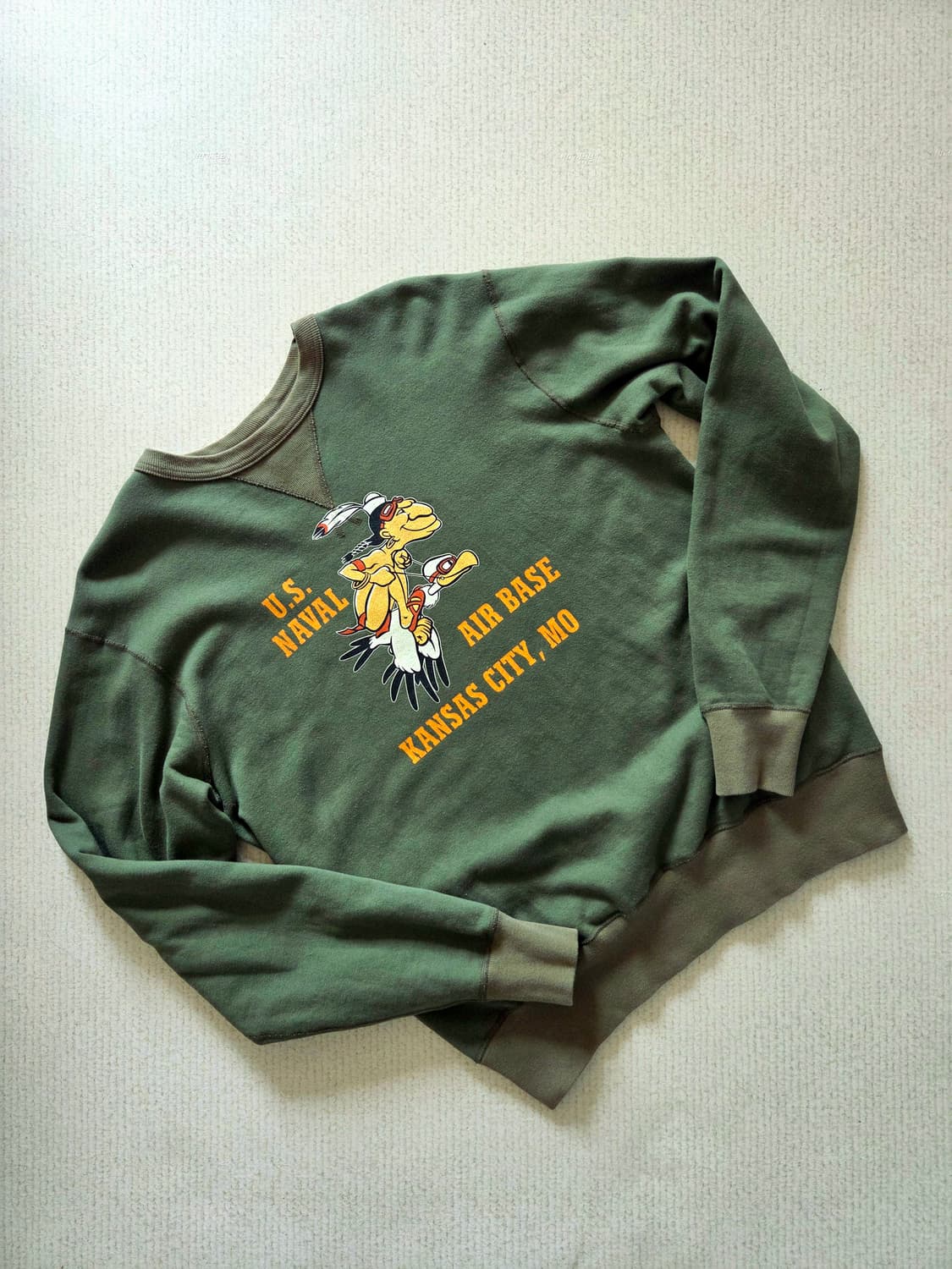 버즈릭슨 인디언 카툰 스웻셔츠 상품이미지4