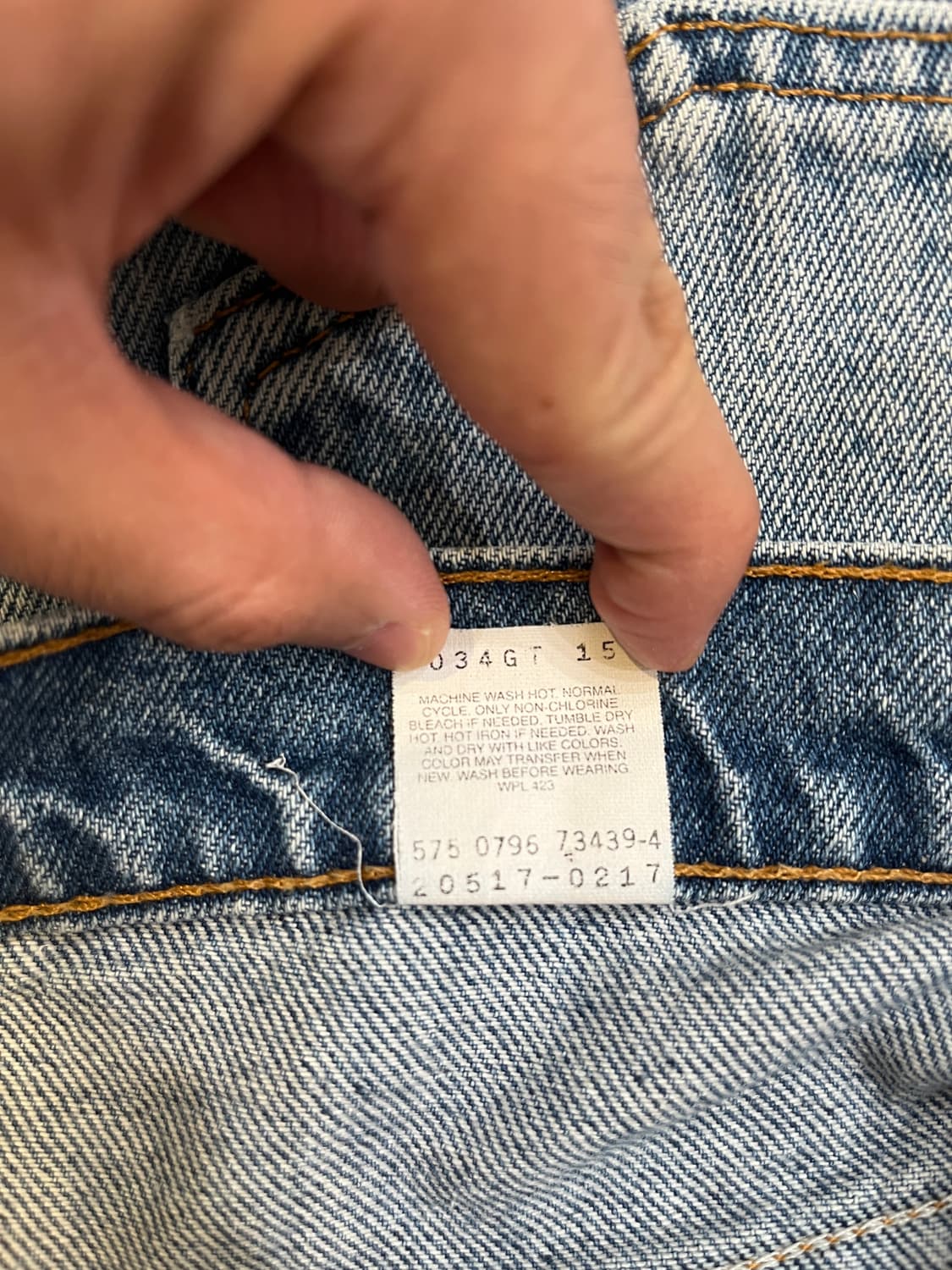 90s 리바이스 517 오렌지탭 34x31 USA 상품이미지5