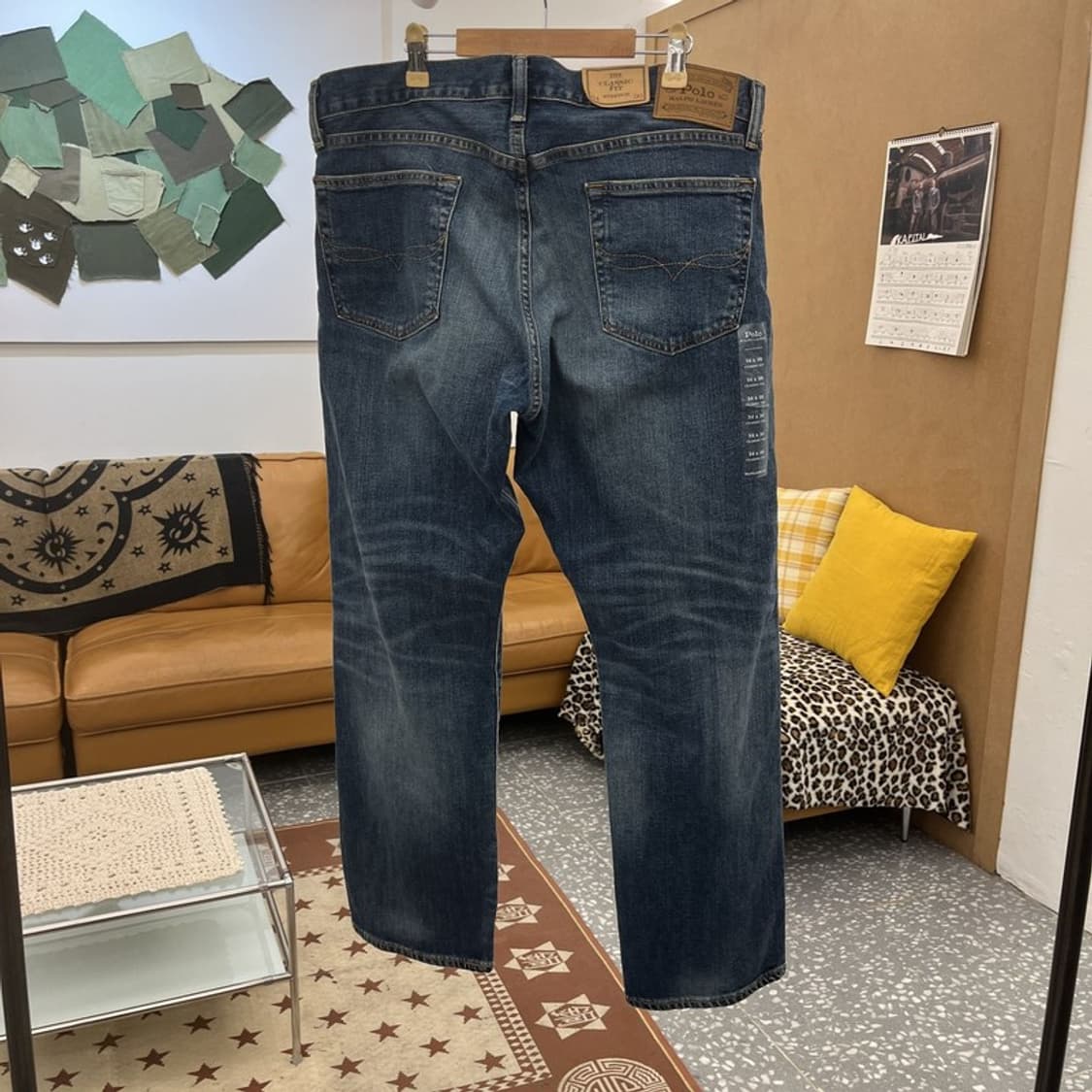폴로 랄프로렌 빈티지 레트로 캐주얼 데님팬츠 34인치 C10318 상품이미지4