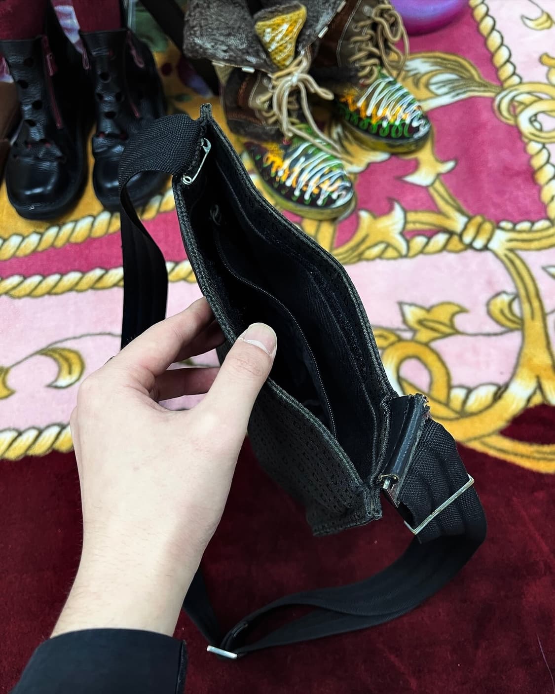 90s 디올 아카이브 스펠 아웃 크로스 바디 백 가방 상품이미지7