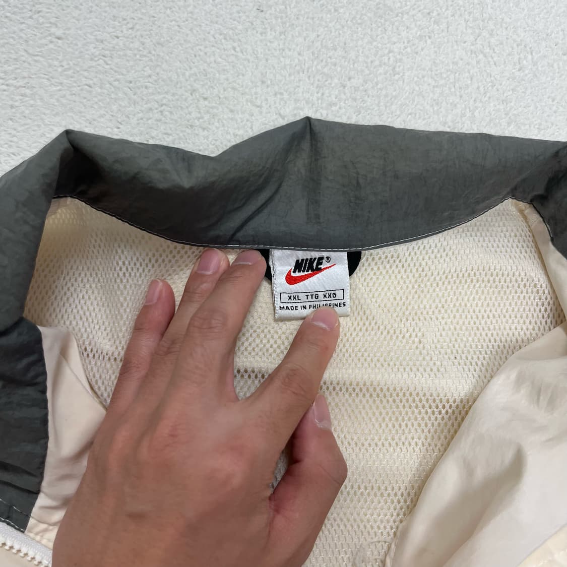 Nike cream 90s windbreaker 상품이미지8