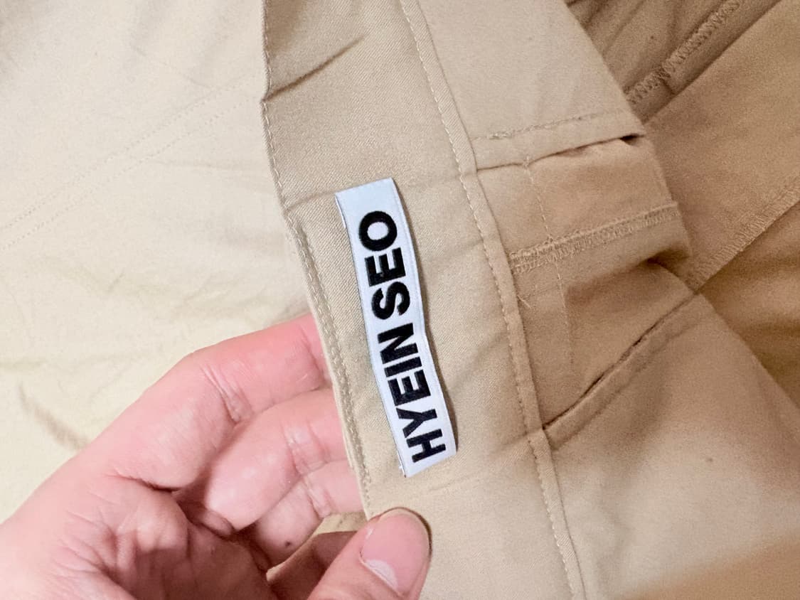 Hyein seo 혜인서 카고 팬츠 상품이미지3