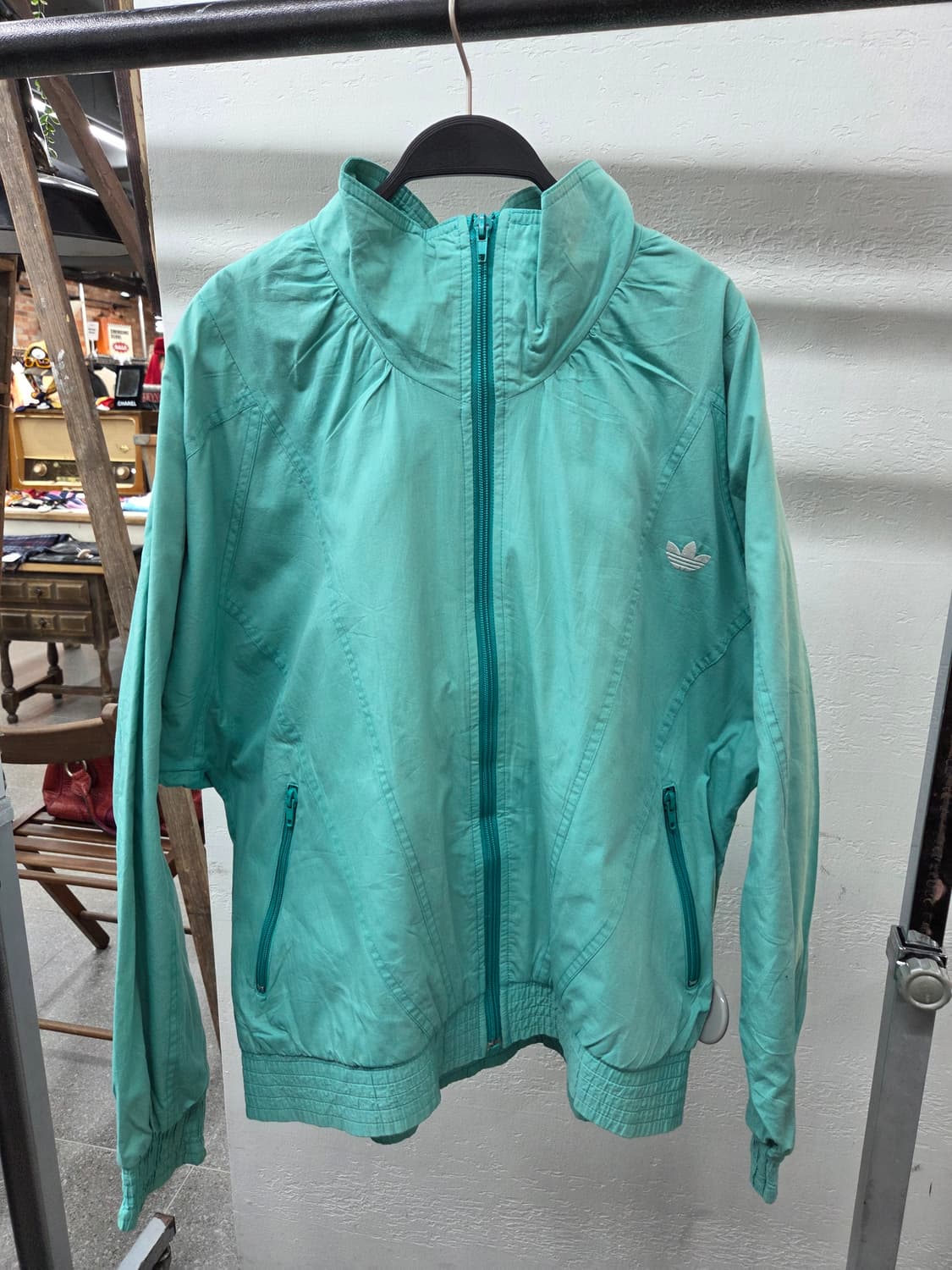 ADIDAS 아디다스 민트 바람막이💯 상품이미지1