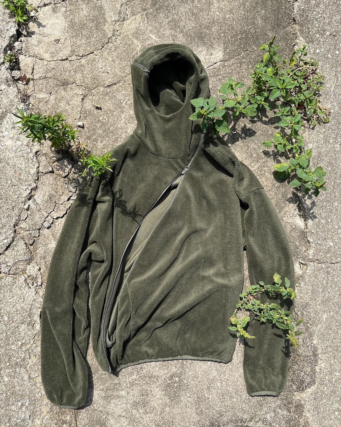 포스트아카이브 팩션 5.1 후드 센터 (올리브그린) 상품이미지1