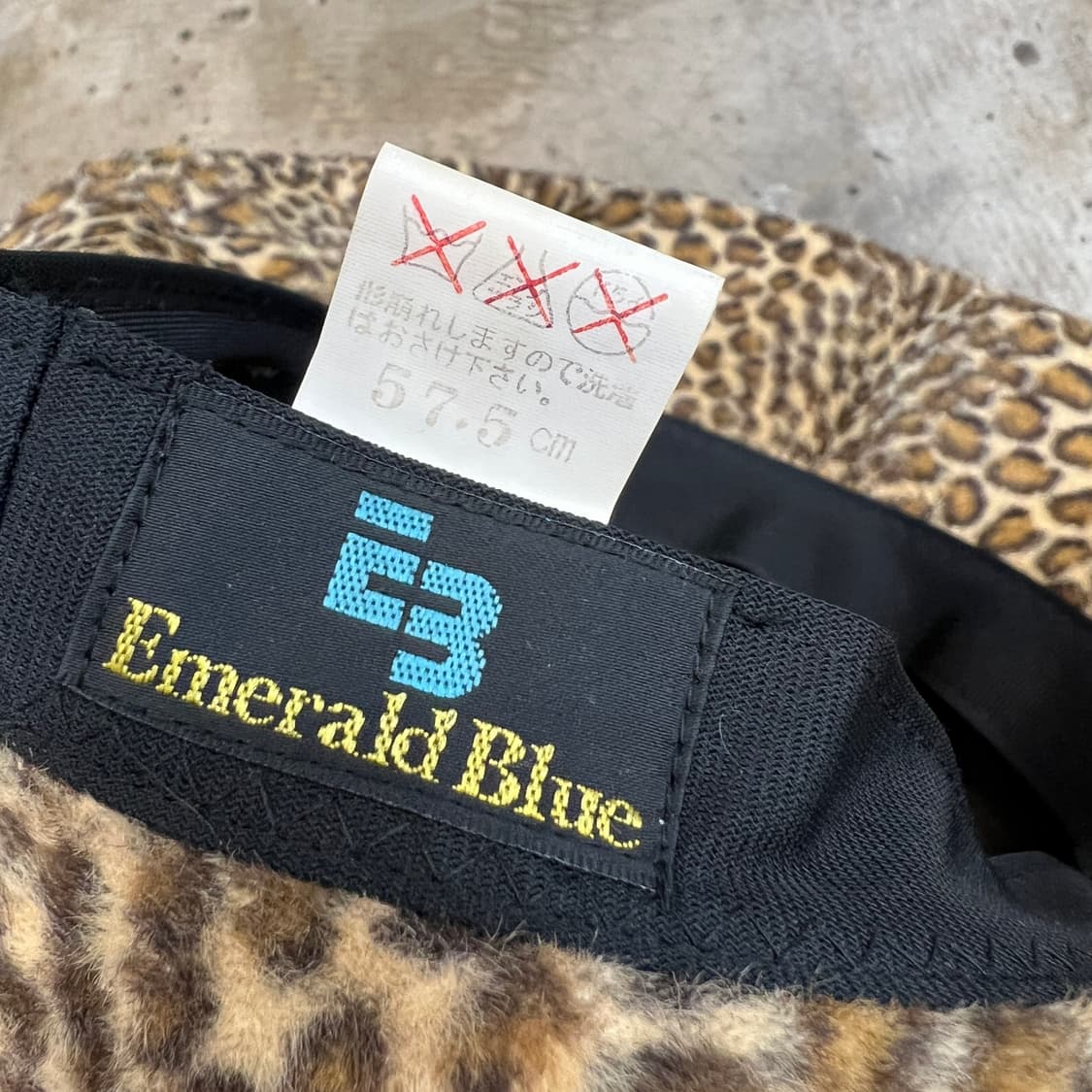 빈티지 레오파드 버킷햇 상품이미지5