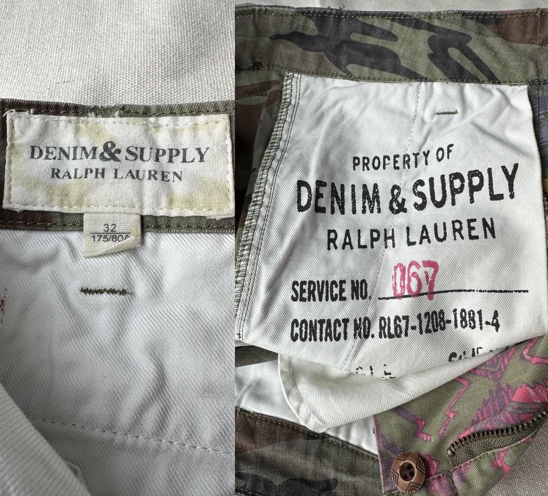 데님앤서플라이 랄프로렌 아즈텍 나바호 패턴 쇼츠 32  상품이미지7