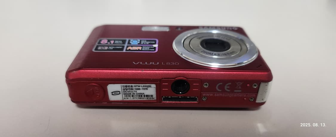 SAMSUNG VLUU L830 빈티지 디지털카메라 상품이미지5