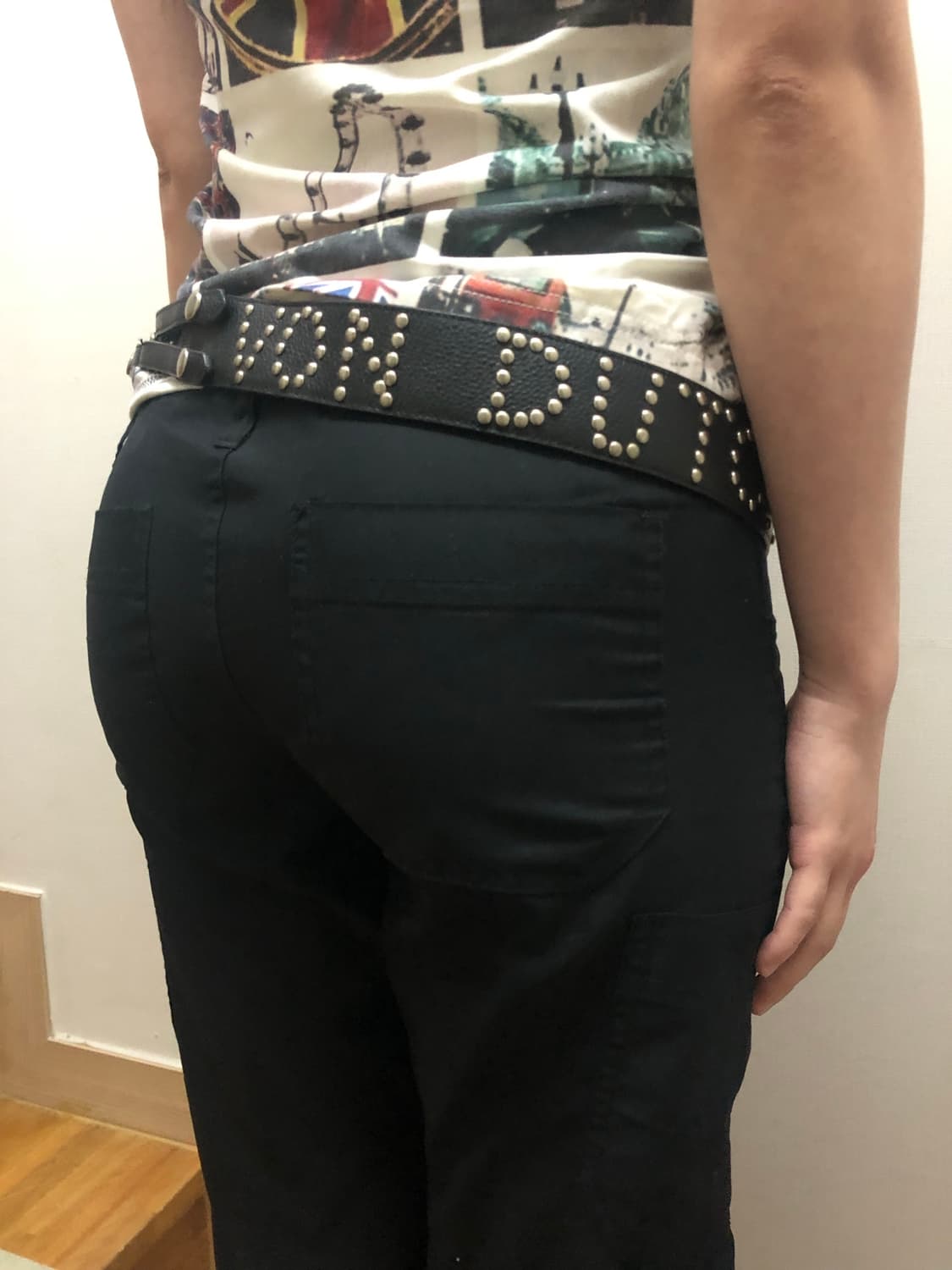 빈티지 본더치 레더 벨트 상품이미지7