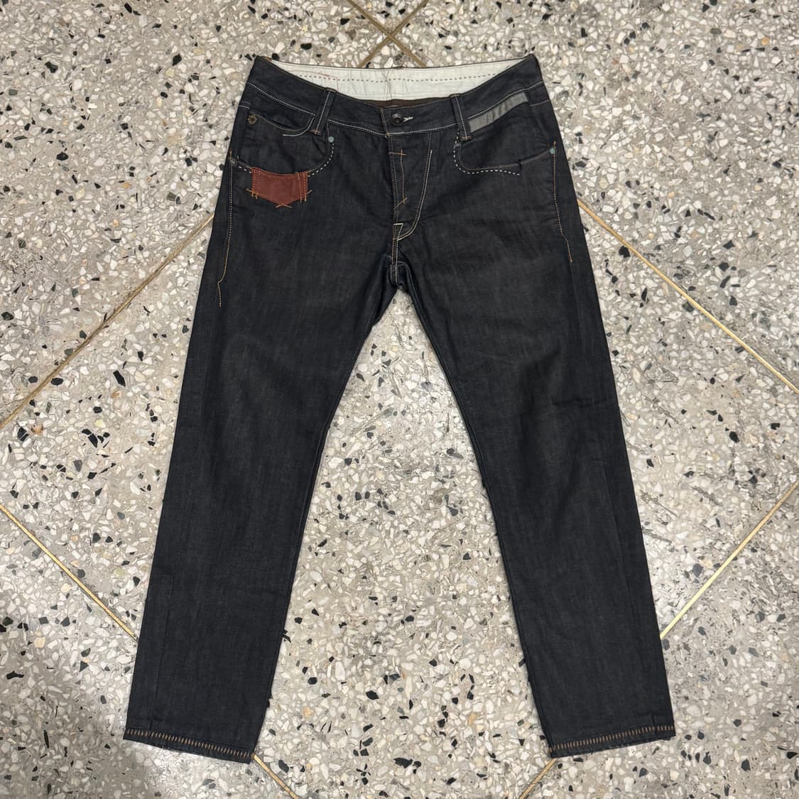 Levi's copper 리바이스 쿠퍼 생지 워싱 데님 팬츠 상품이미지6