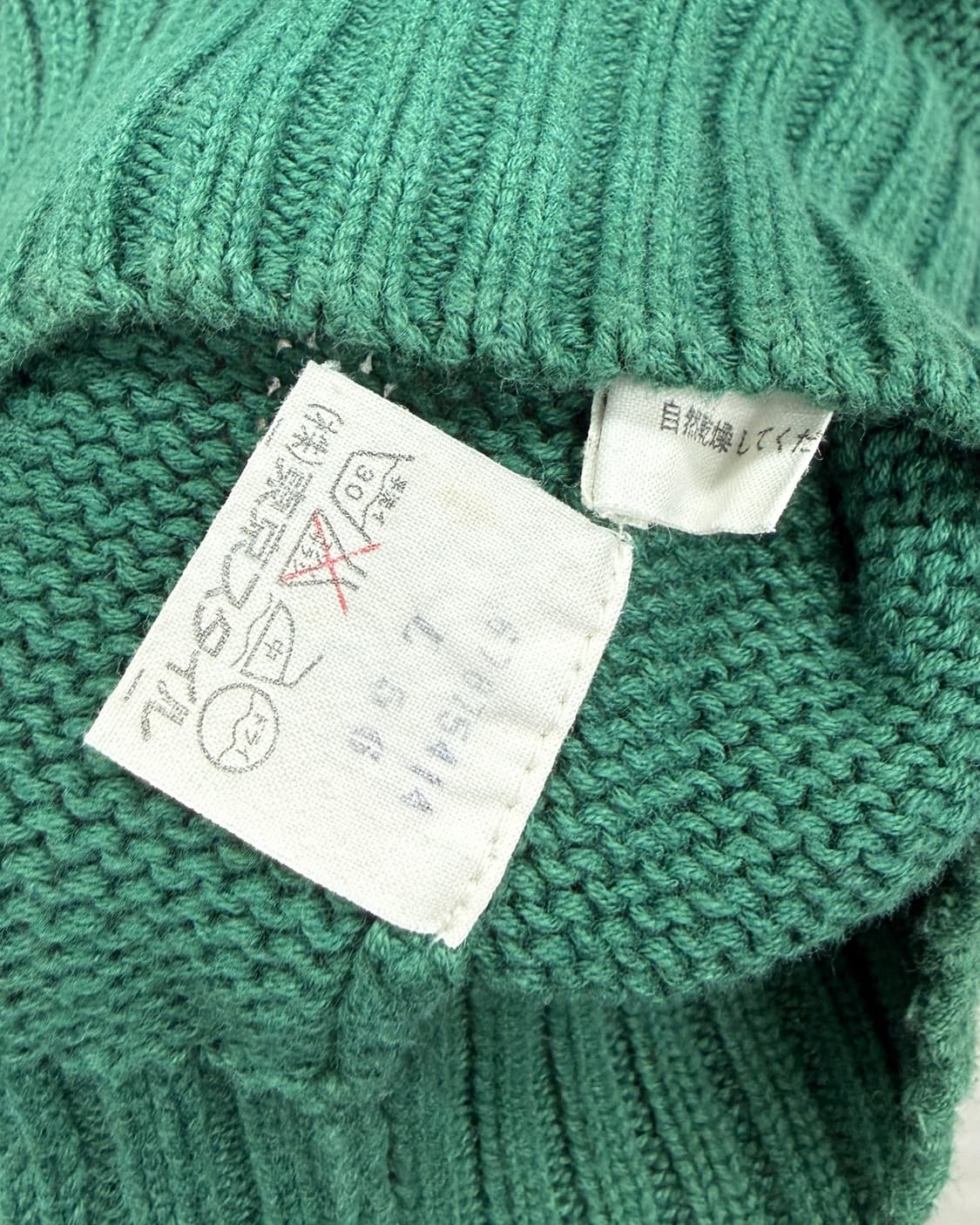 폴로 랄프로렌 80s 코튼 하프 니트 상품이미지5