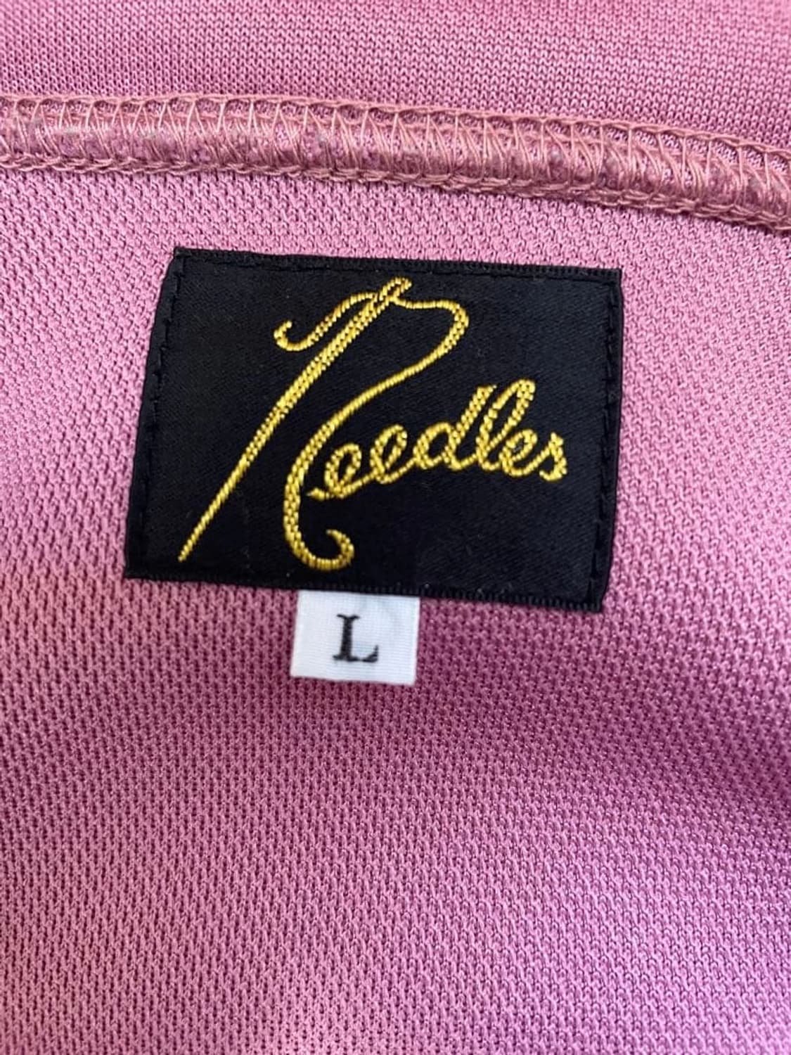 니들스 트랙 자켓 폴리 스무스 스모크 핑크 상품이미지2