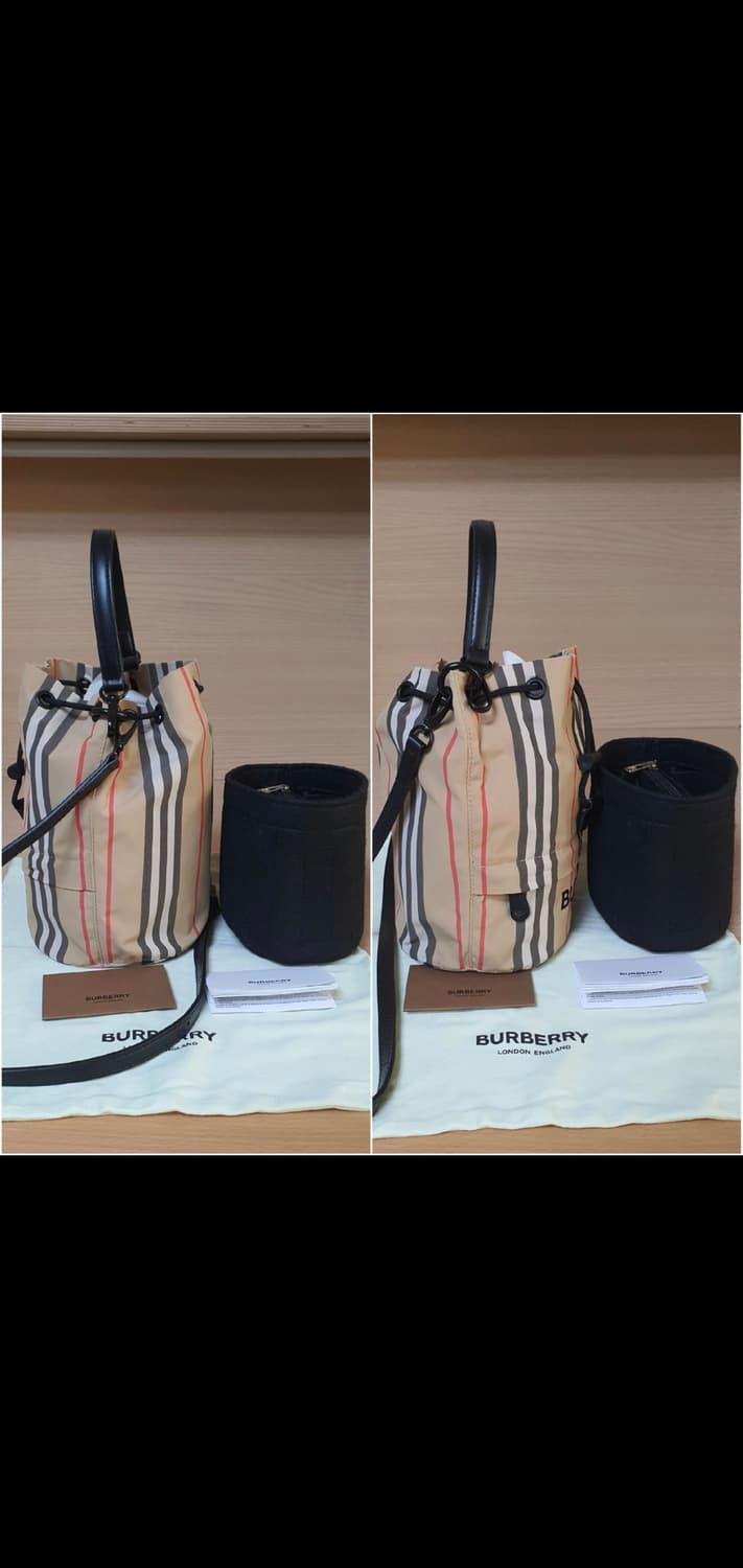 버버리 포이베 크로스백/버킷백 새상품급 정품(감정O) 상품이미지7