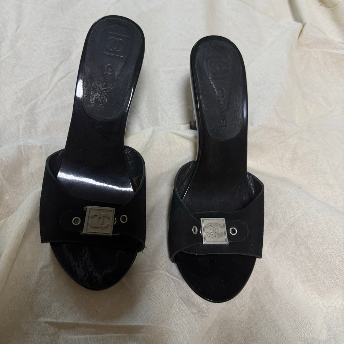 Y2k 2000’s 샤넬코코 뮬  상품이미지2