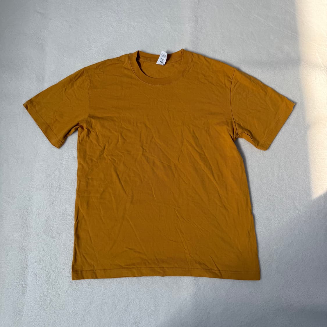 L 빈티지 머스타드 반팔티 0305T 상품이미지1
