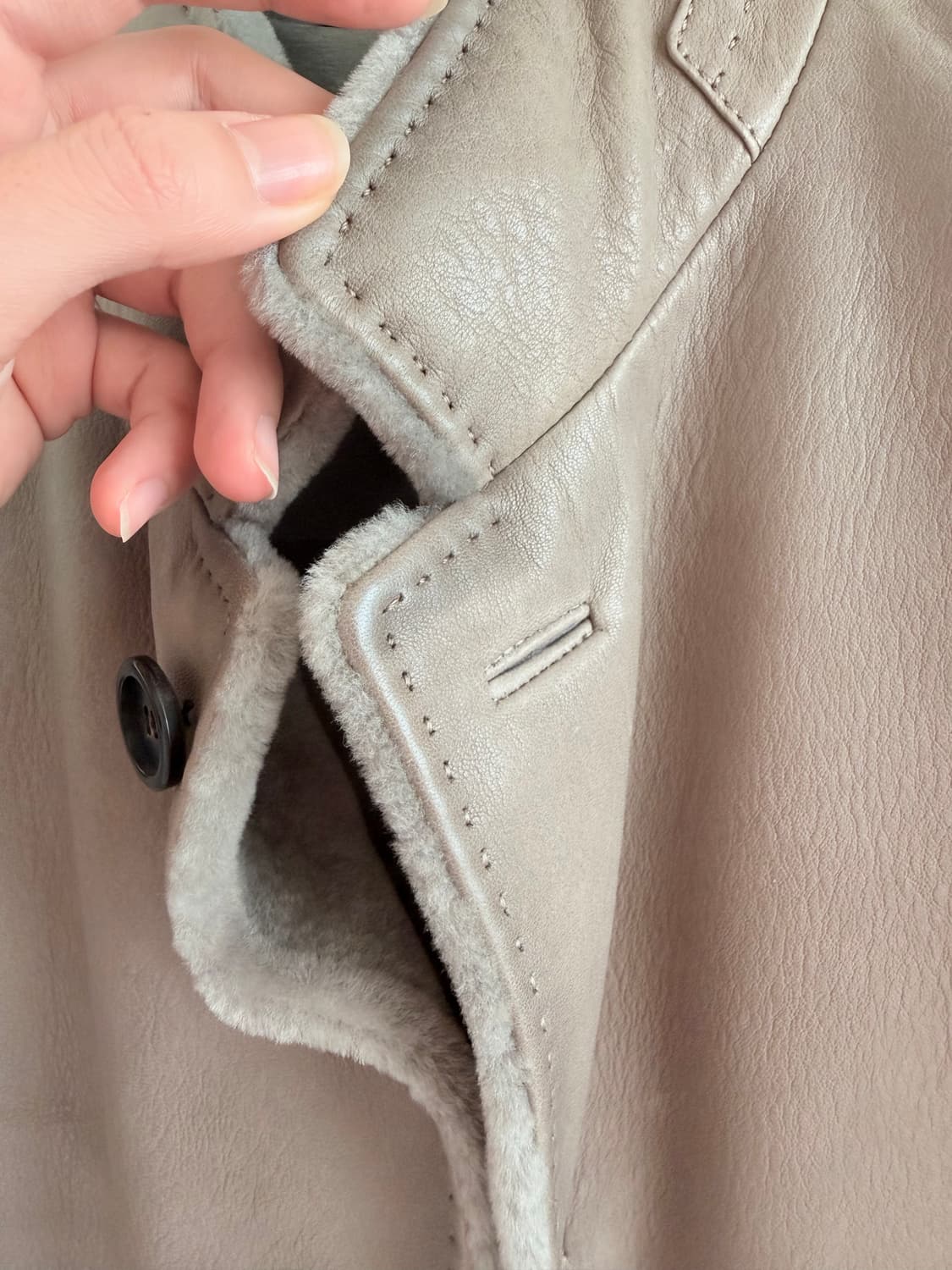 로가디스 양가죽 다운 자파리-베이지 상품이미지2