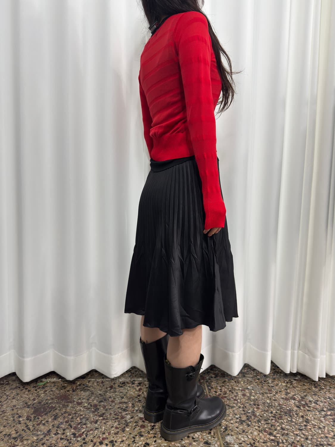 matricepleats design skirt 상품이미지4