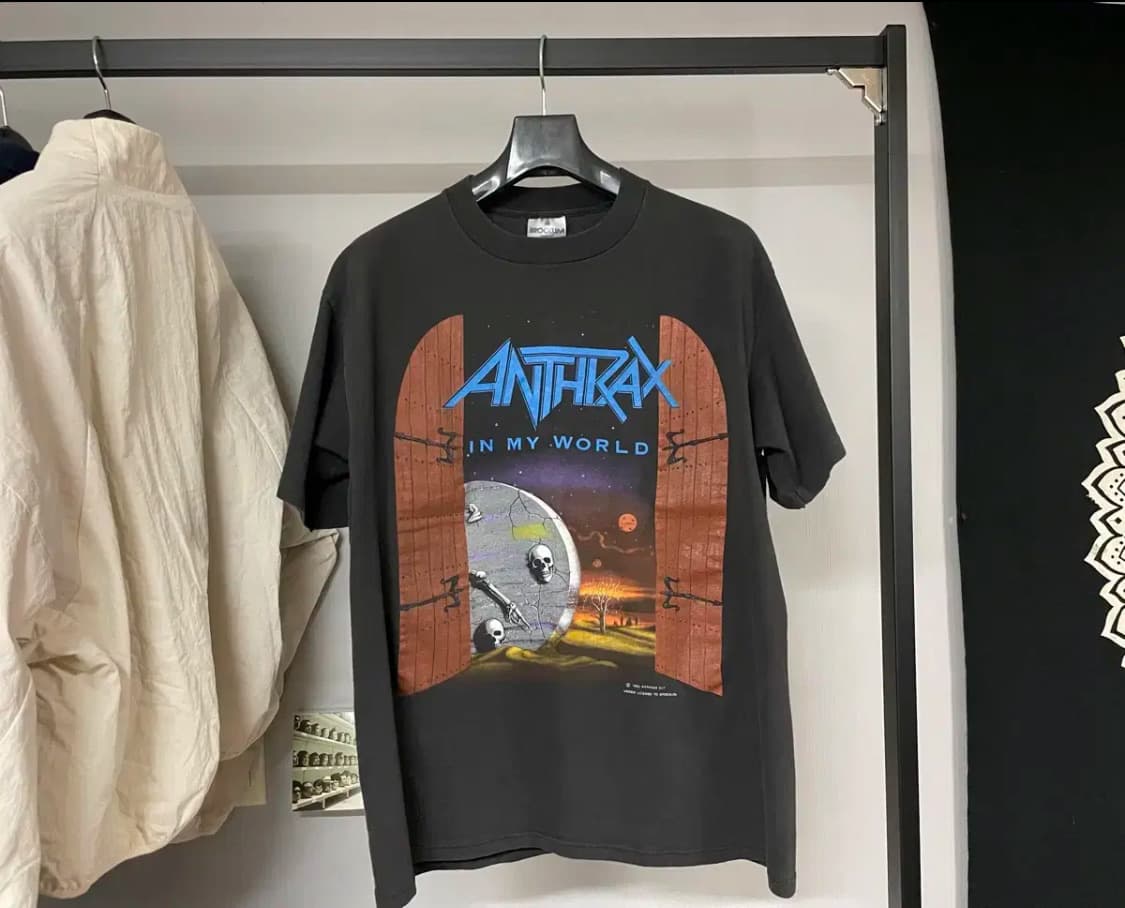 앤스랙스 90s 밴드티 상품이미지1