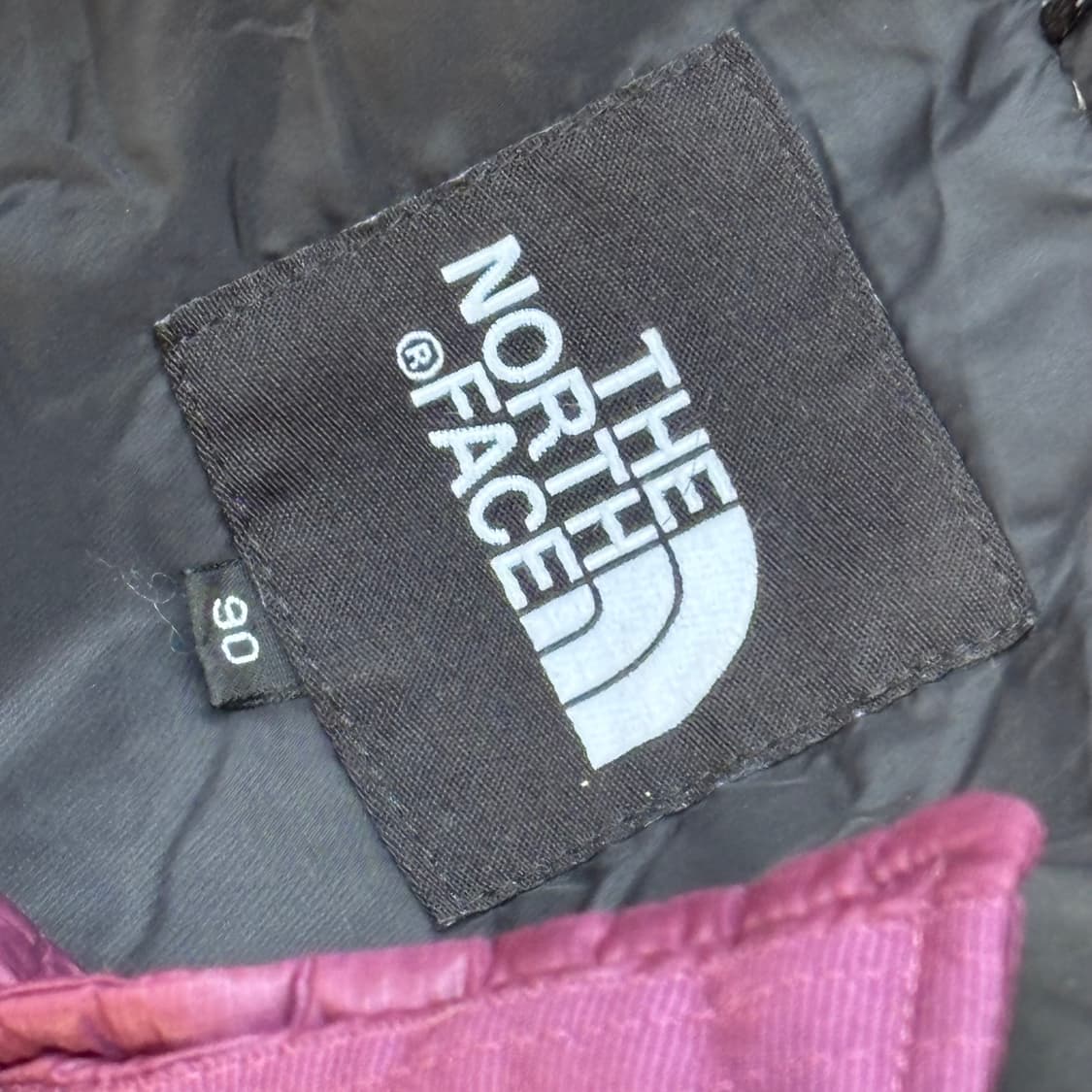 노스페이스 눕시 퍼플 패딩 조끼 90 상품이미지4