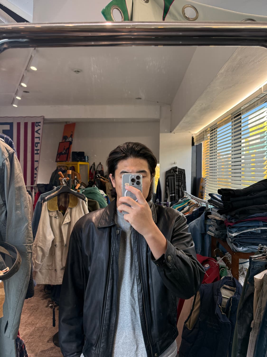 CAPACHI 양가죽 가죽 자켓 105-110 상품이미지10