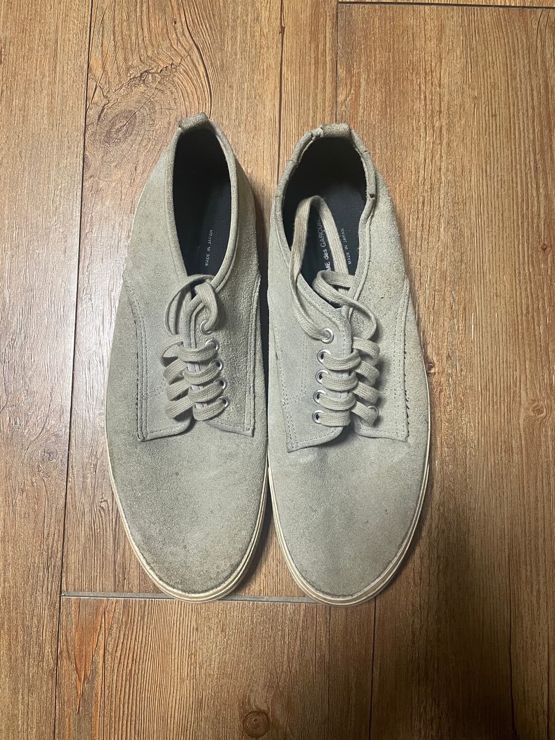 90s 꼼데가르송 옴므 스웨이드 슈즈 상품이미지2