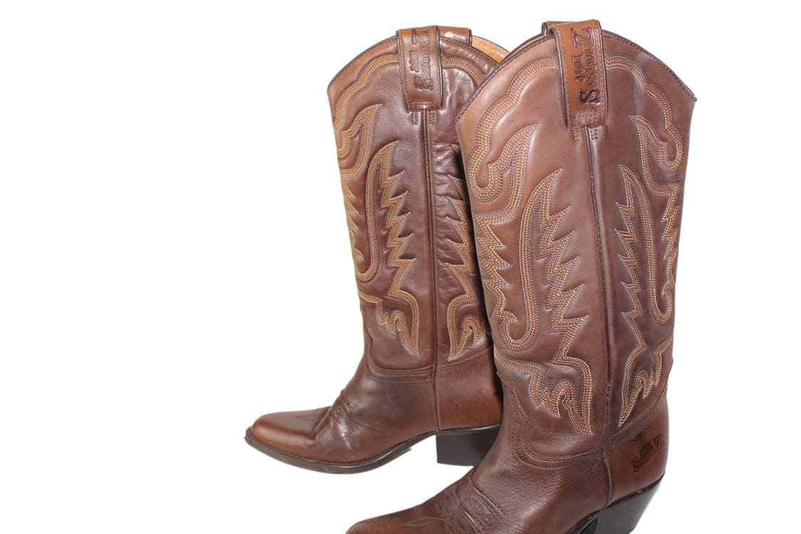 Joe Sanchez 1963 레더 웨스턴 부츠 상품이미지3