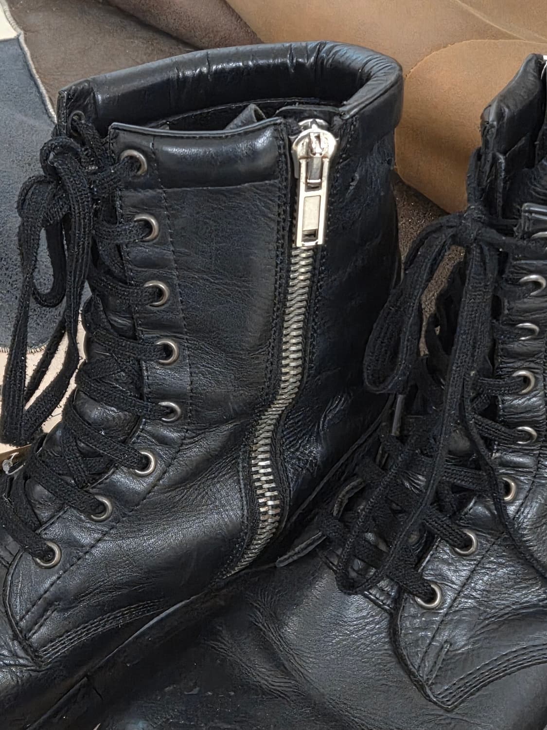 Rick Owens 릭오웬스 Anfibio 컴뱃 부츠 상품이미지4