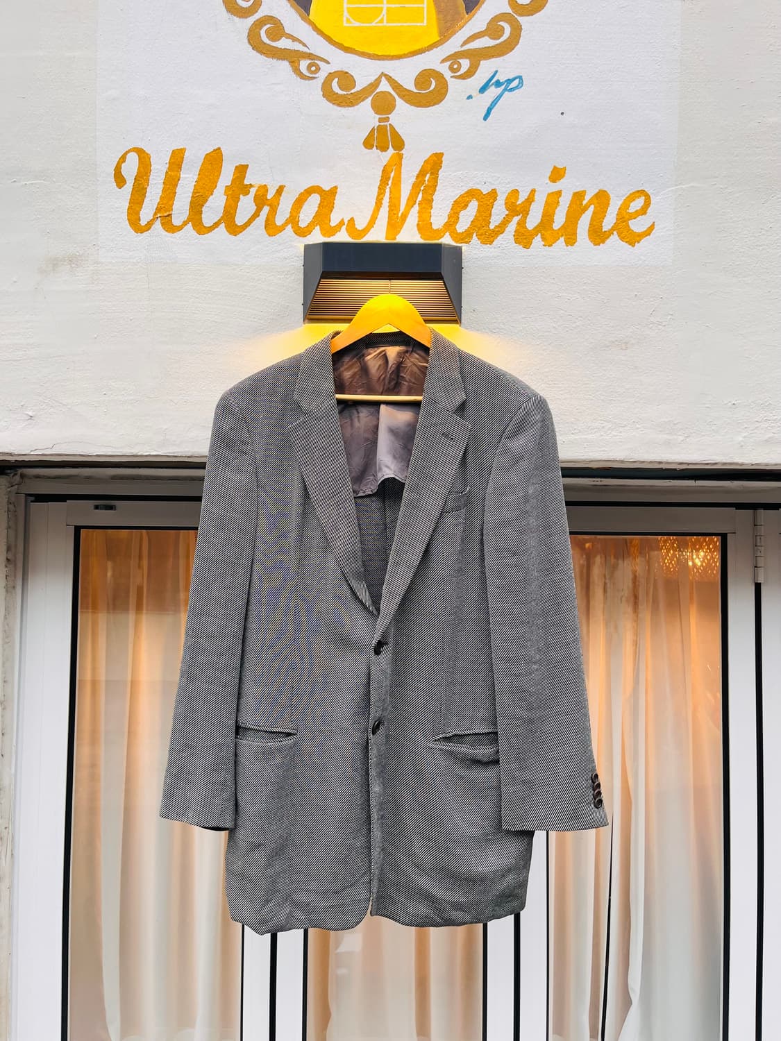 아르마니 꼴레지오니 울 린넨 블레이저 (이탈리아제) 상품이미지1