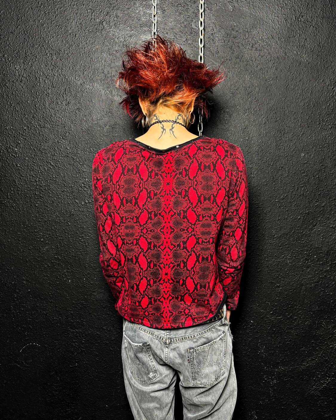 SEX POT ReVeNGe – Snake Pattern Skull Lo 상품이미지5