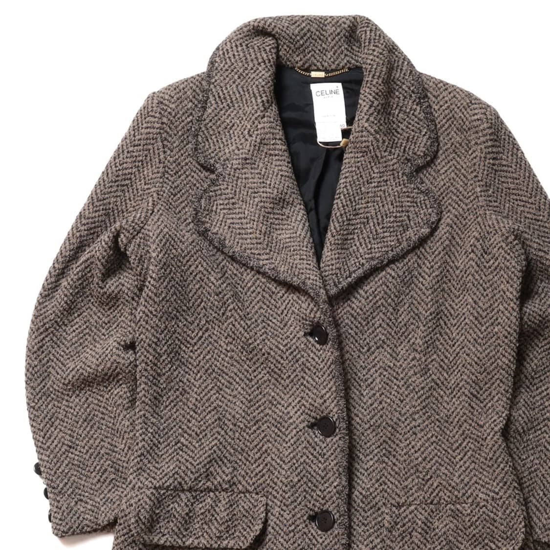 셀린느 Celine 3B Wool Half Coat   상품이미지3