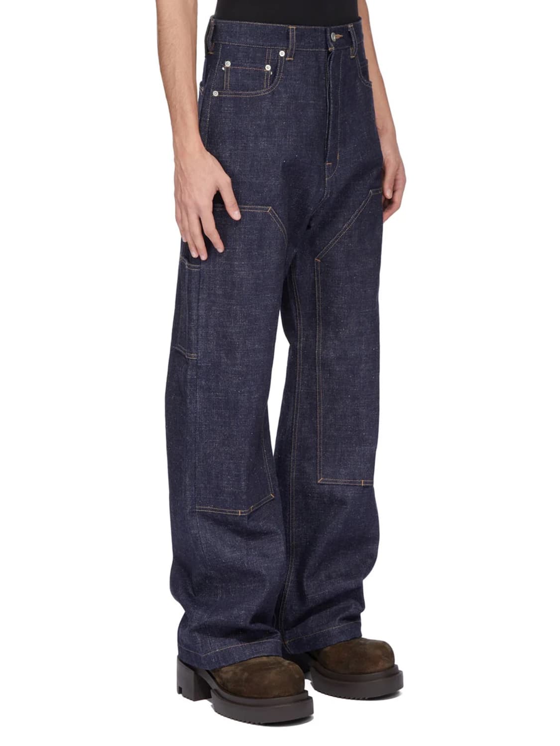 [카티착용] 25fw 릭오웬스 다크쉐도우 더블니 데님 31 상품이미지3