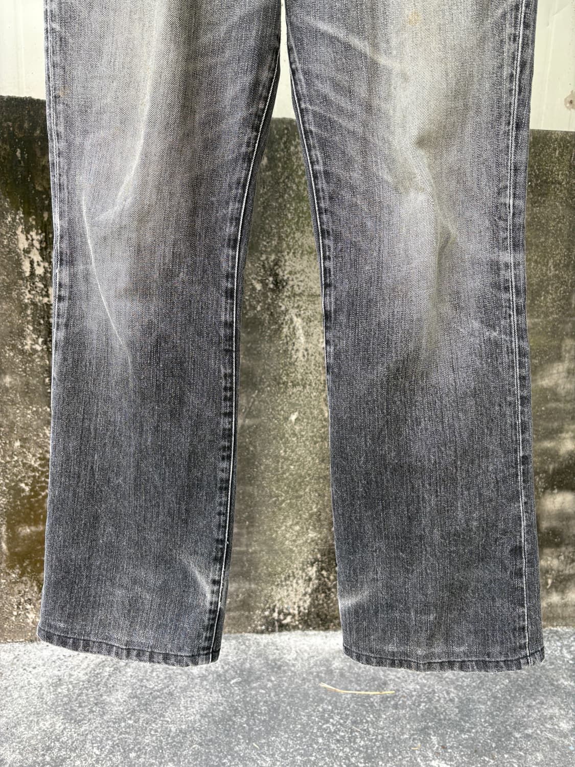 2000's 리바이스 517 부츠컷 흑청 팬츠 상품이미지5