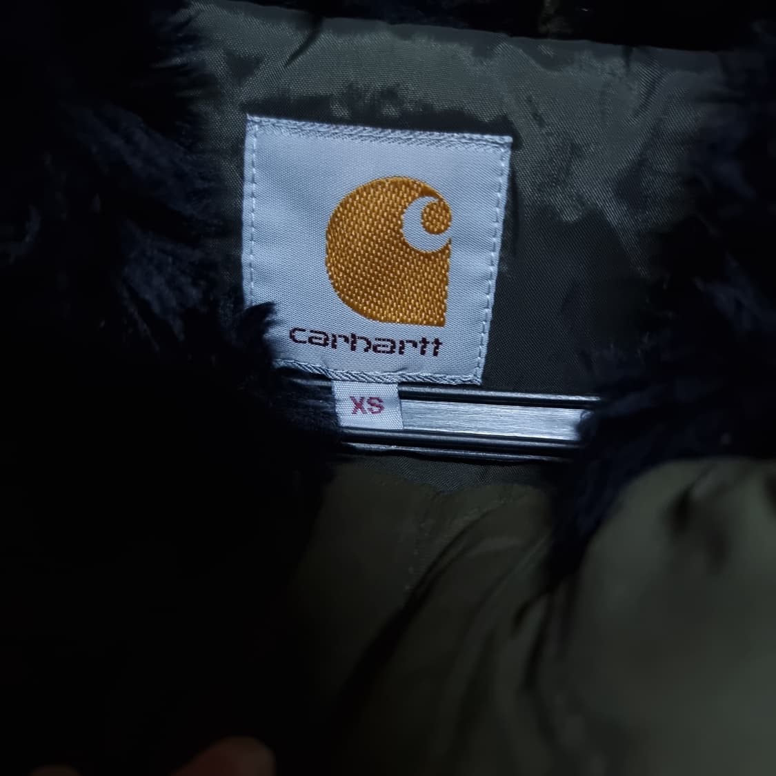 [Carhartt wip] 우먼즈 카키 앵커리지 파카 상품이미지4