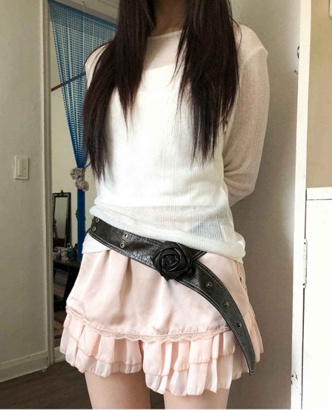 vintage rose antique belt 상품이미지2