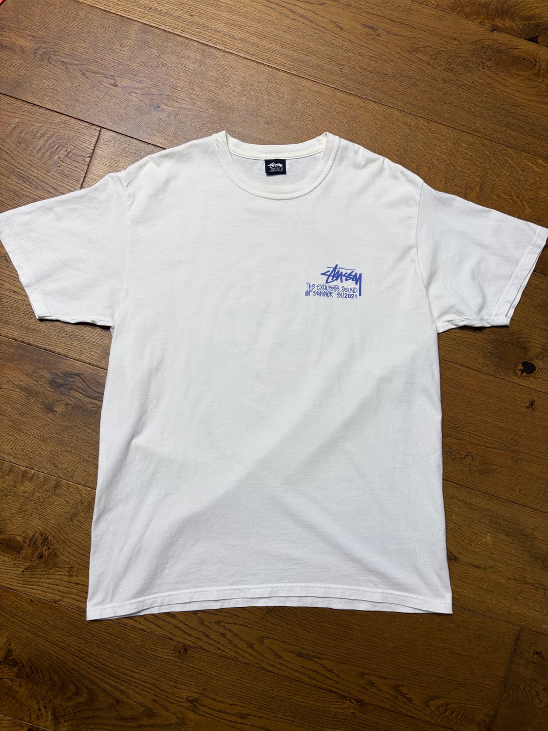 스투시 사운드 오브 썸머 티셔츠 화이트(L) 상품이미지4