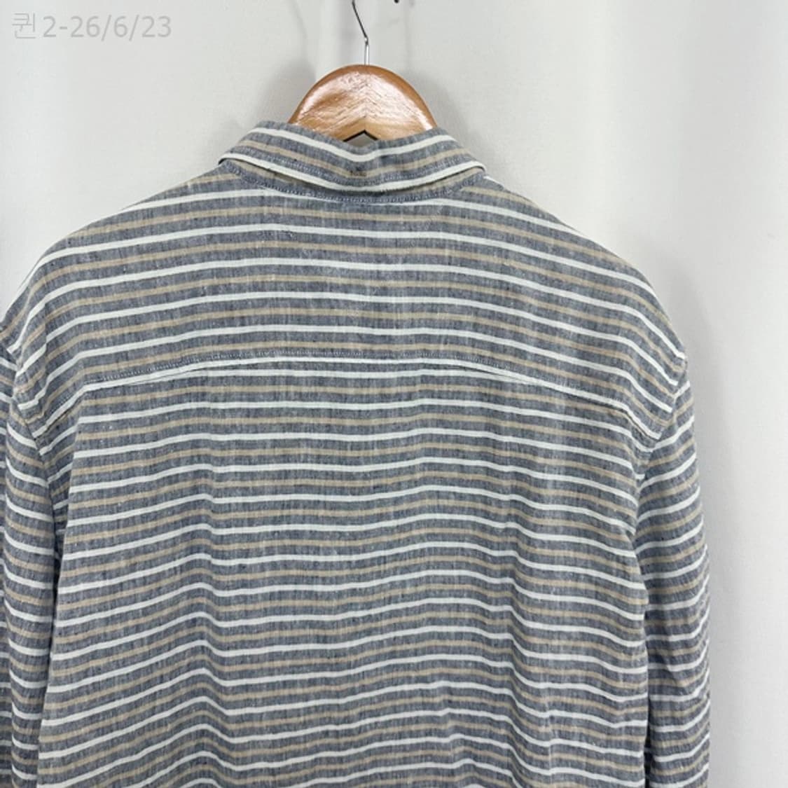 타미힐피거 남자 린넨100% 셔츠 남방 XL (미착용새제품) 상품이미지9