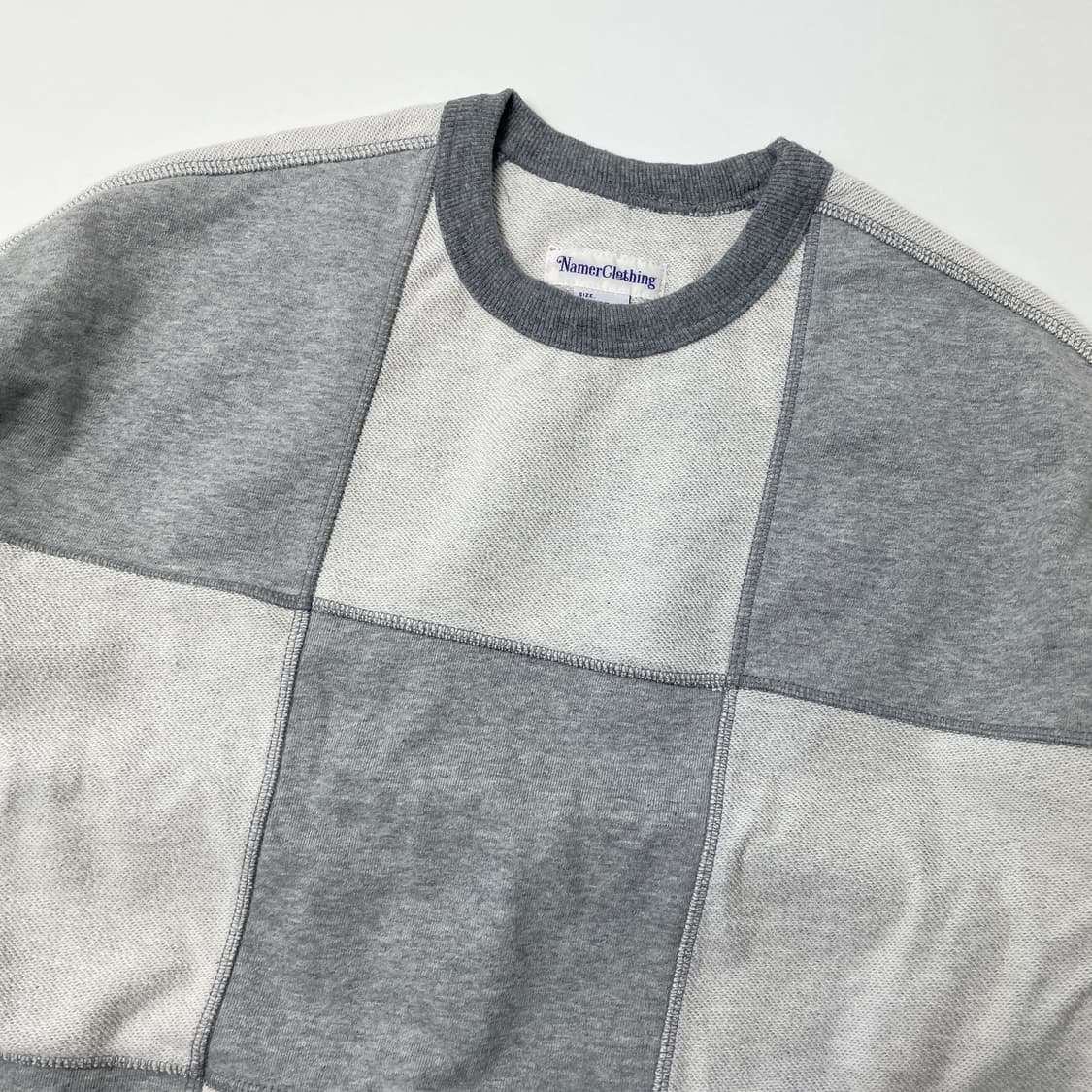 [중고] 네이머클로딩 그레이 스웻셔츠 맨투맨 L 상품이미지3