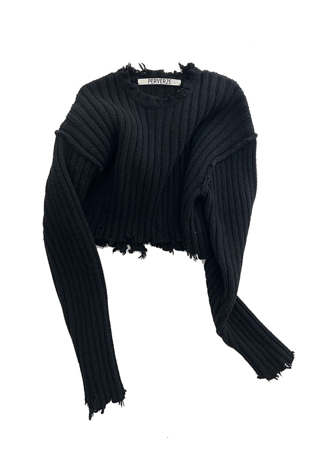 퍼버즈 크롭 니트 상품이미지1