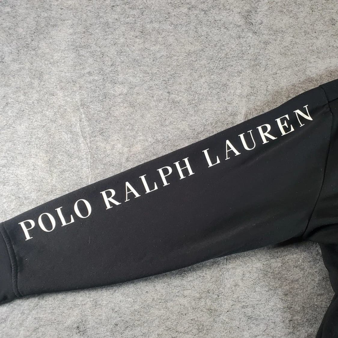 폴로 랄프로렌 빅 포니 후드 집업 블랙 상품이미지5