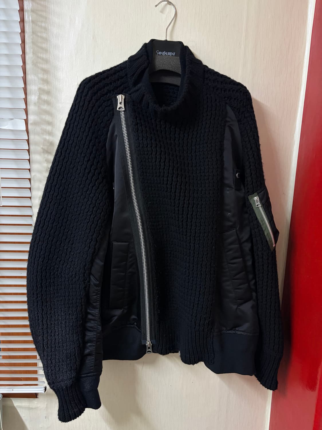 사카이 / 블랙 니트 자켓 / 4 상품이미지5