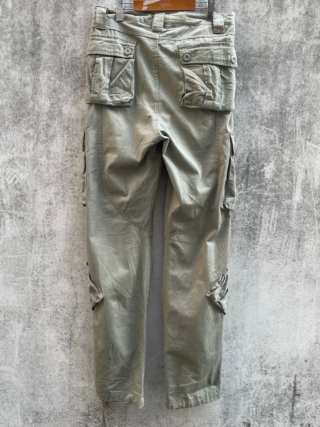 빈티지 올리브 카코팬츠 상품이미지6
