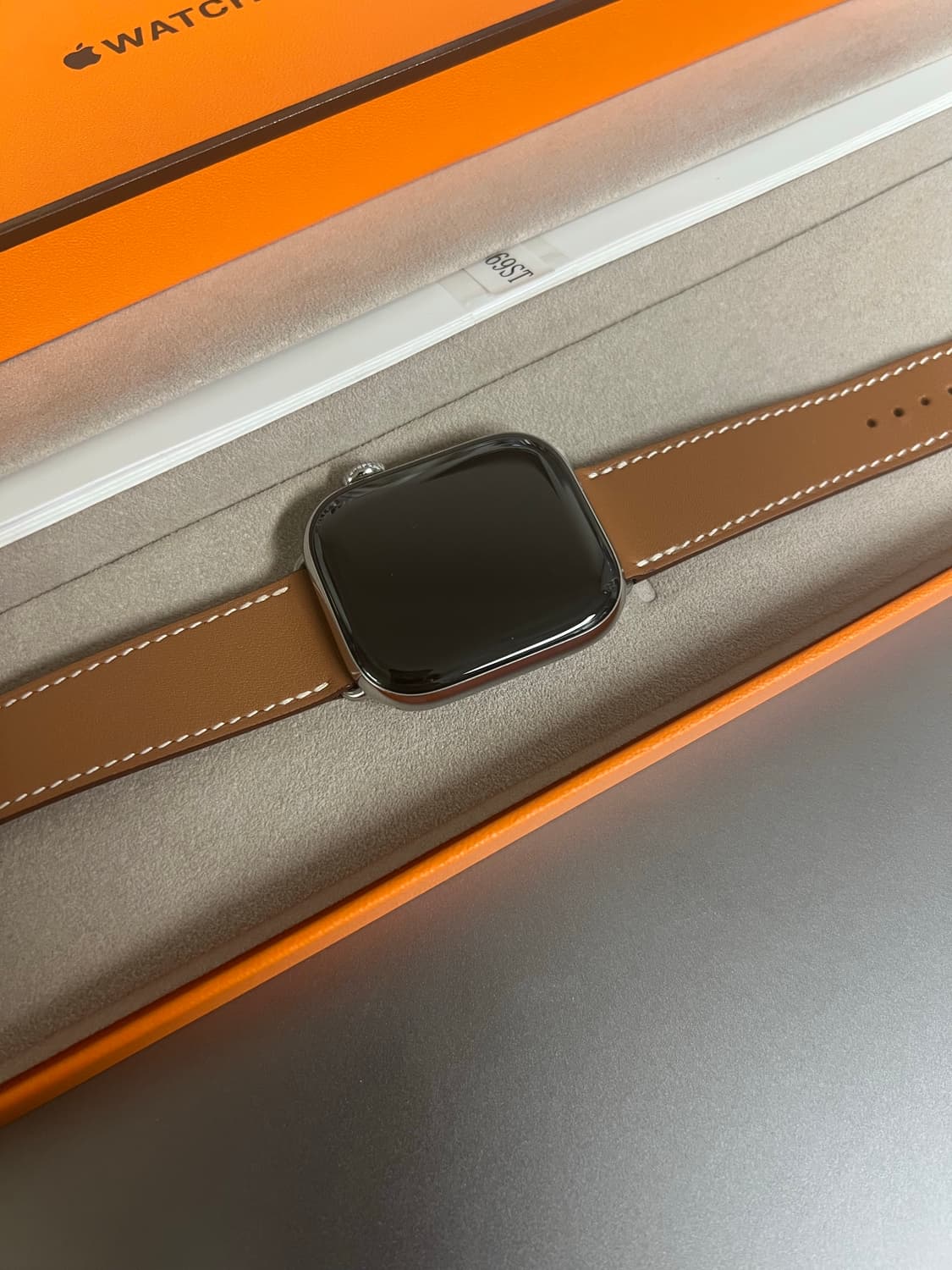 애플워치 에르메스 골드싱글투어 42mm sss급 상태 상품이미지8